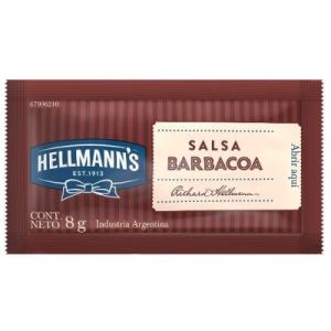 Salsa Barbacoa Hellmann's Sobres Caja (196 x 8 Gr)