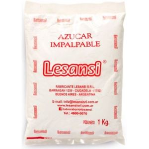 Azucar Impalpable Lesansi Bolsa x 1 Kg