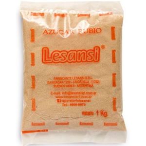 Azucar Rubia Lesansi Bolsa x 1 Kg