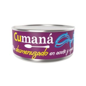 Atun en Aceite Desmenuzado Cumana Lata x 170 Grs