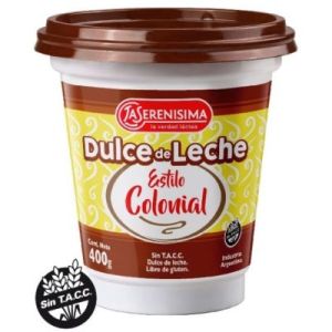 Dulce de Leche Colonial La Serenisima Pote x 400 Gr