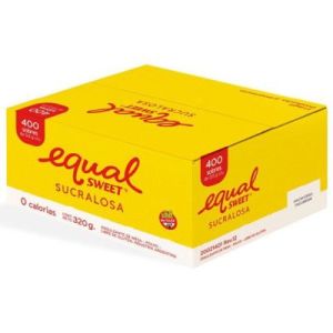 Edulcorante Sobres Equalsweet Sucralosa (400 unid. x 0,8 gr)