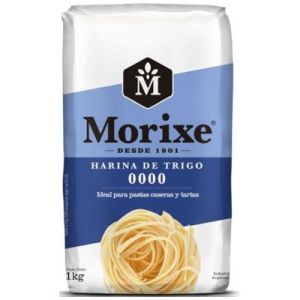 Harina de Trigo 0000 Morixe Paquete (10 x 1 Kg)