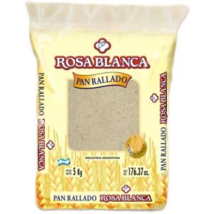 Pan Rallado Rosa Blanca Bolsa x 5 Kg