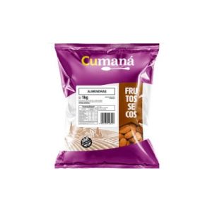 Almendras Peladas Non Pareil Cumana Bolsa x 1 Kg