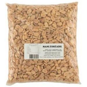 Mani Repelado C/Sal Mayoristanet Bolsa x 1kg