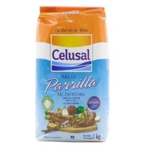Sal Entrefina Parrillera Celusal Paquete (12 x 1 Kg)