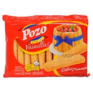 Galletitas Vainillas Pozo Caja (28 paq x 160 gr)