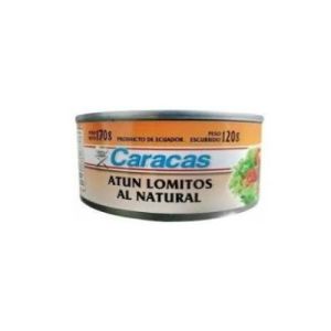 Atun al Natural Lomitos Caracas Lata x 170 Gr