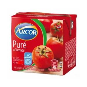 Pure de Tomate Arcor Brick (12 x 1050 gr).