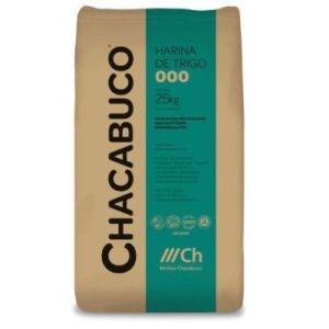 Harina de Trigo 000 De Fuerza Chacabuco Bolsa x 25 Kg