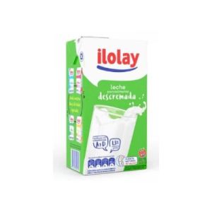 Leche Descremada Larga Vida Ilolay Pack (12 x 1 Lt)