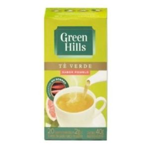 Té Verde/Pomelo Green Hills Saquitos Ensobrados Pack (12 x 20 unid)