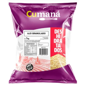 Ajo Granulado Cumana Bolsa x 1 Kg