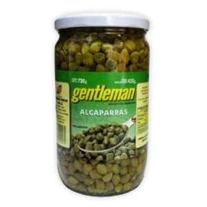 Alcaparras en Vinagre Gentleman Frasco x 720 Grs