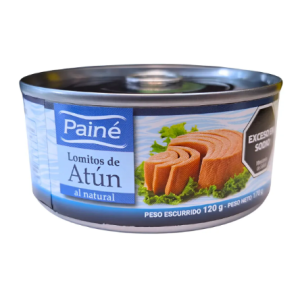 Atun al Natural Lomito Paine Lata x 170 Grs