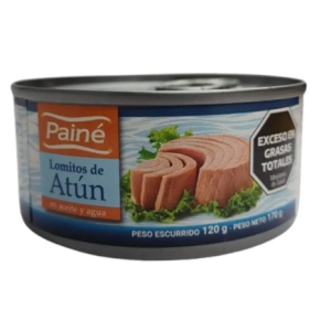 Atun en Aceite Lomito Paine Lata x 170 Grs