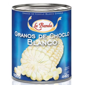 Choclo Blanco Cremoso La Banda Lata (6 x 800 gr)