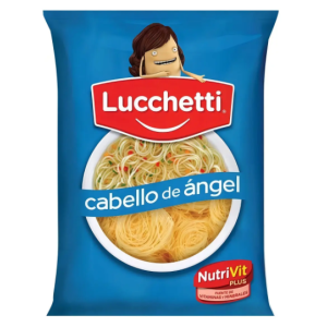 Fideos Cabello de Angel Lucchetti Caja (15 x 500 gr)