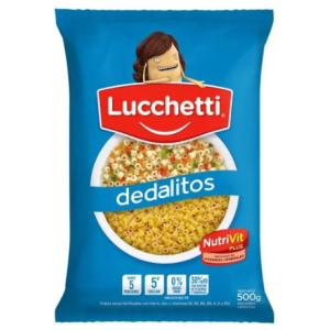 Fideos Dedalito Lucchetti Paquete (15 x 500 Grs)