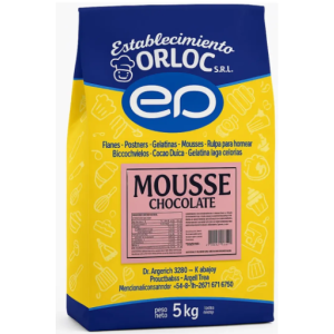 Mousse de Chocolate Orloc Bolsa x 5 Kg