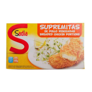 Supremitas Rebozadas Congelada Sadia Caja x 6 Kg