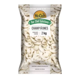 Champignones Laminados Congelados McCain Caja (5 x 2 Kgs)