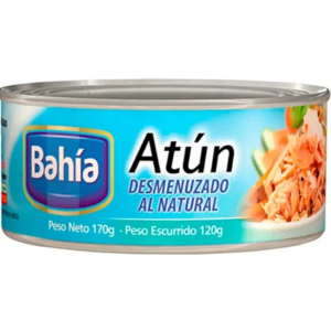 Atun al Natural Desmenuzado Bahia Lata x 170 Grs