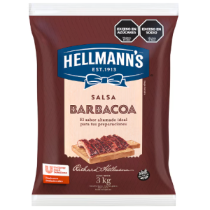 Salsa Barbacoa Hellmann's Bolsa (3 x 3 Kg)