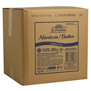 Manteca La Paulina Pilon x 25 Kg