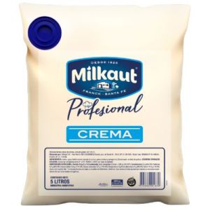 Crema de Leche (39%) Milkaut Pouch x 5 Lts