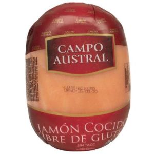 Jamon Cocido Tradicional Campo Austral Pieza x 4,7 Kg Aprox ($ x unidad)