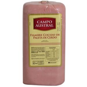 Fiambre Cocido de Pata de Cerdo Campo Austral Pieza x 4,3 Kg Aprox ($ x unidad)