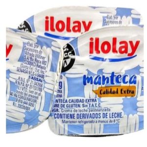Manteca Individual Ilolay Caja (108 x 10grs)