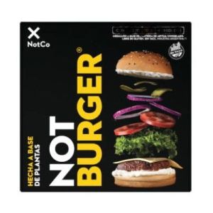 Hamburguesas de Arvejas NotBurger CJ(62x80 Gr) COD374