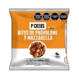 Bocaditos de Provolone & Mozzarella Pickers Caja (4 x 1 Kg)