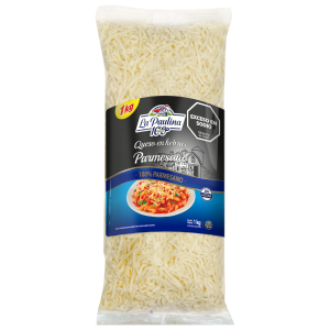 Queso Parmesano en Hebras La Paulina x 1 Kg