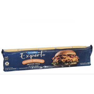 Queso Cheddar Feteado Amer. Tonadita Caja x 10 Kg (6paqx140 Fetas)