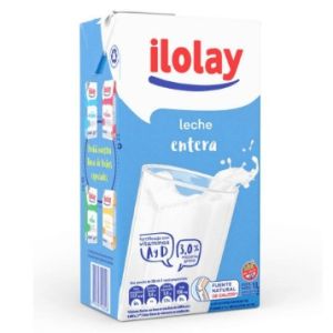 Leche Entera Larga Vida Ilolay Pack (12 x 1 Lt)