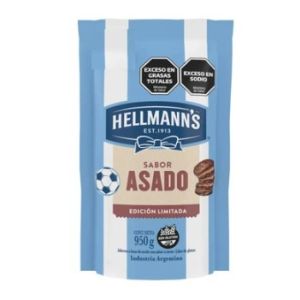 Mayonesa Asado Hellmann's Doy Pack (8 x 950 Gr)