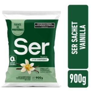 Yogur Descremado Bebible Vainilla Ser Sachet x 900 ml