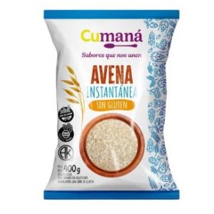Avena Instantanea Cumana S/Gluten Caja (10 x 400 Gr)