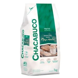 Harina de Trigo 000 Fuerza Masa Madre Chacabuco Paquete (10 x 1 Kg)