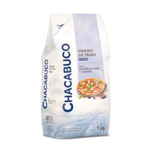 Harina de Trigo 0000 Chacabuco Paquete (10 x 1 Kg)