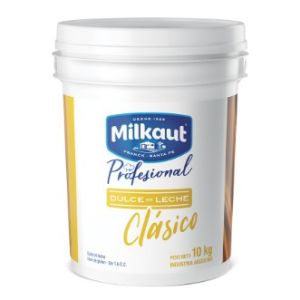 Dulce de Leche Familiar Milkaut Balde x 10 Kg