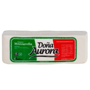 Queso Mozzarella Doña Aurora Plancha x 8.8 kg Aprox Precio x Un.