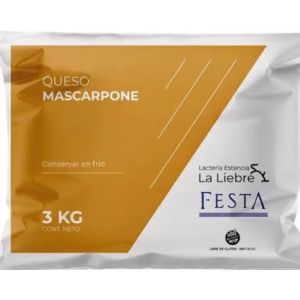 Queso Mascarpone Festa Sachet x 3 Kg