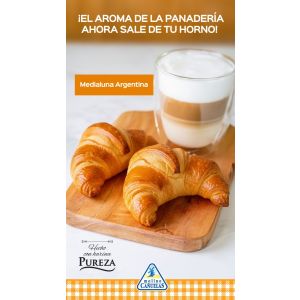 Medialuna Manteca Congelada Molino Cañuelas Caja (144 u x 50 Gr)