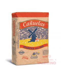 Harina de Trigo 000 Cañuelas Bolsa x 25 Kg
