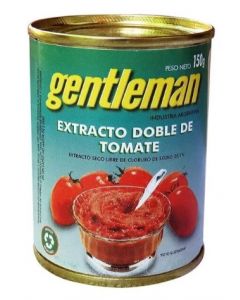 Extracto de Tomate Doble Gentlenam Lata x 150gr